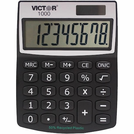 Desktop Calculator, 3.3" W, 1/2" H