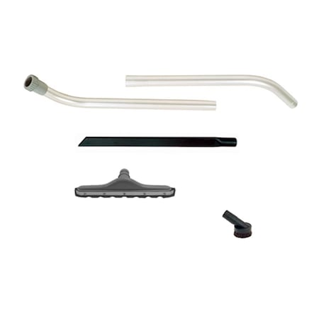 Hard Surface Tool w/ Scalloped & Flat Felt Brush Tool Kit