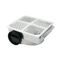 Bath Exhaust Fan, 6In, Galv Stl, 115 V