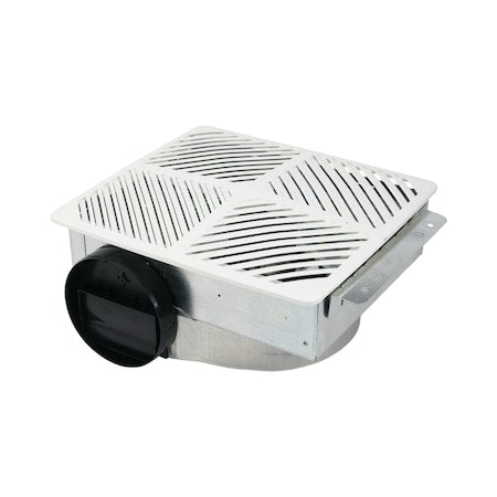 Bath Exhaust Fan, 6In, Galv Stl, 115 V