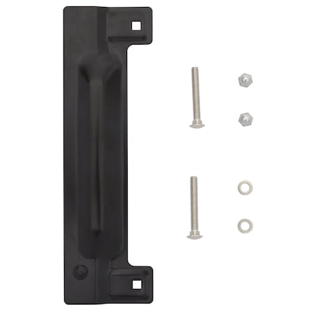 Universal Latch Guard, Durnodic, Steel, 11-3/4"L x 3-1/2"W
