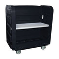 Linen Cart,Molded Plastic Shelves