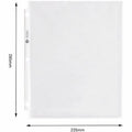 Sheet Protector, Clear, Polypropylene, PK4