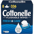 Body Wipes, FreshCare, 7.25 x 5 in Wipe, Soft Pack, 8 PK