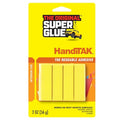 Mounting Putty, 1 oz Container Size, Strips, HandiTak, Yellow