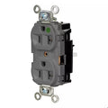 Straight Blade Receptacle, 5-20R, 20 A, 125V AC, 2 Pole, 3 Wire, Surface Mount, Grounded
