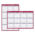 Erasable Vertical/Horizontal Wall Planner, 24 x 36, 12-Month (Jan to Dec): 2025