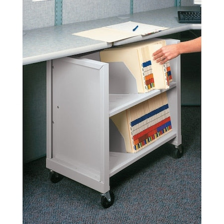 Mini File Cart,Letterr/Legal Shlvs,Tan