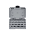 1/4 in Drive Socket Bit Set, SAE/Metric/Torx, 44 pcs