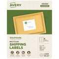 Laser/Inkjet Label, 4 in Label W, 3 1/3 in Label H, 6 Labels per Sheet White