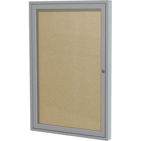 Enclosed Outdoor Bulletin Board 36x30", Tack