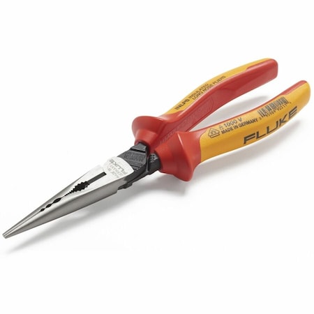8" 200mm 1000V Insulated Long Nose Pliers