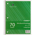 Notebook, Left, White