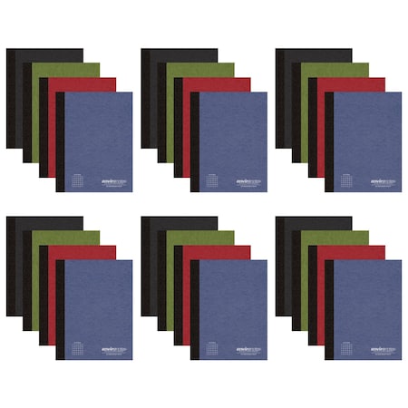 Recycled Comp Notebooks, 5x5 Graph, PK24