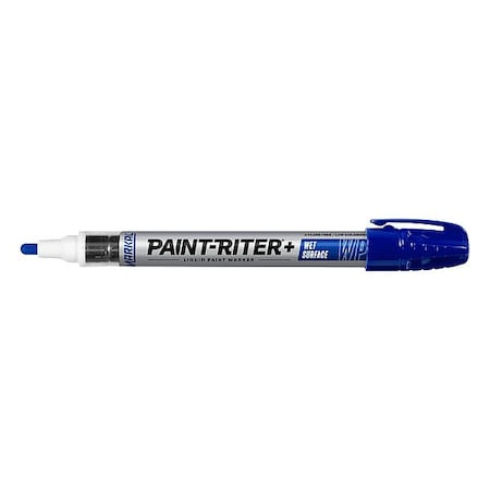 Paint Marker, Medium Tip, Blue Color Family, Paint