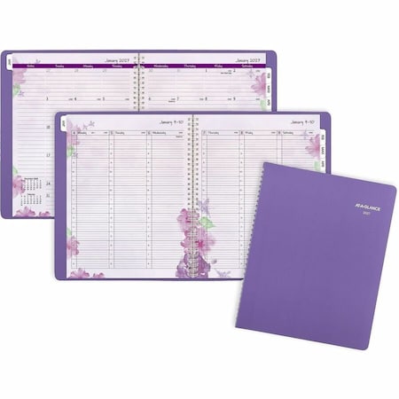Beautiful Day Weekly/Monthly Planner, Vertical-Column, 11 x 8.5, 13-Month: Jan 2025 to Jan 2026