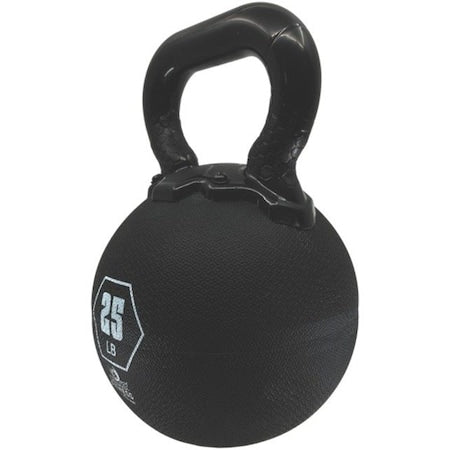 Kettle Bell, 25 lb, Black