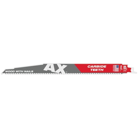 THE AX w/CARBIDE TEETH 5T 12L 1PK