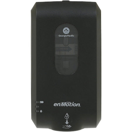 Soap/Sanitizer Dispenser, EnMotion, Auto, 1,000 mL; 1,200 mL Refill Size, Foam, Black, Matte