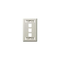 Wall Plate, 3 Port