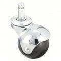 Stem Caster, 2"dia, Polyolefin, 80lb