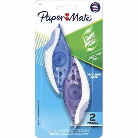 Correction Tape, White, PK2
