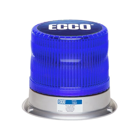 Led Beacon, 12-24Vdc, 11 Patterns, Blue