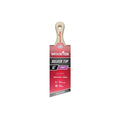 2" Short Angle Sash Soft, Silver CT Polyester Bristle, Paint Brush, Wood Handle