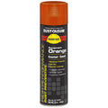 Rust Preventative Spray Paint, Equipment Orange, Gloss, Solvent, 15 oz