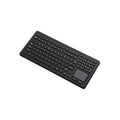 Full-Size Rugged Keyboard with Touchpad