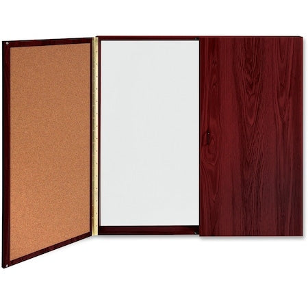 Conference Room Cabinet, 2 Doors, Mahogany