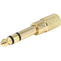 1/4Inch S Plug to 3.5mm S Jack, Metal