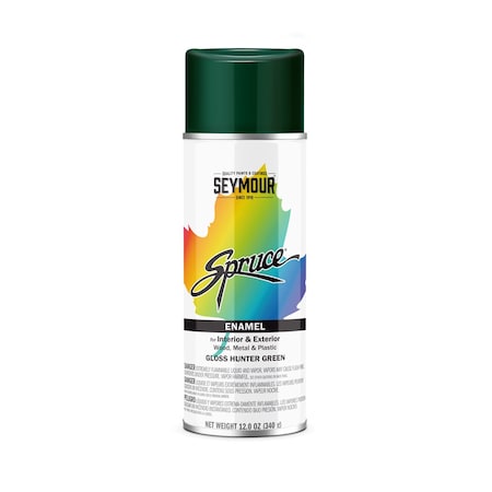 Seymour Spruce Enamel Spray Paint, Hunte