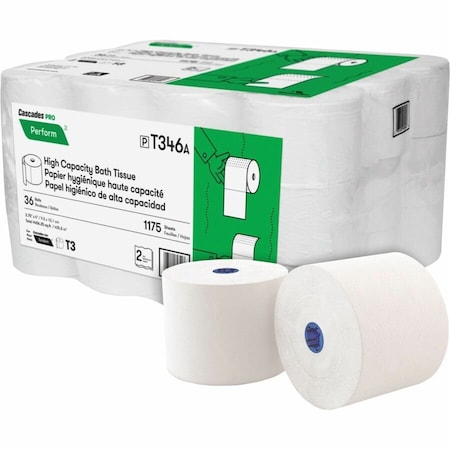 High Capacity Bathroom Tissue Whit,PK36
