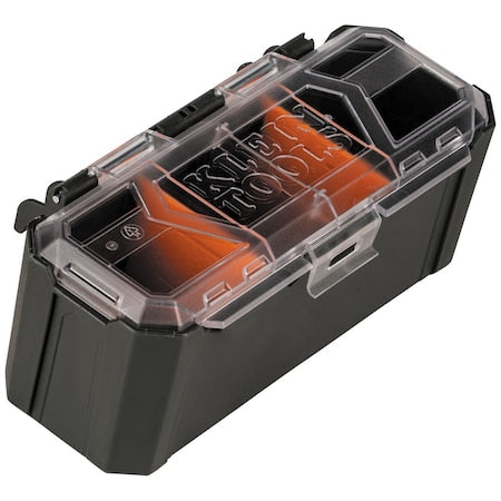 MODbox Parts Bin Rail Attachment, Plastic, Dark Gray, 8 in W x 4 in D x 4 in H