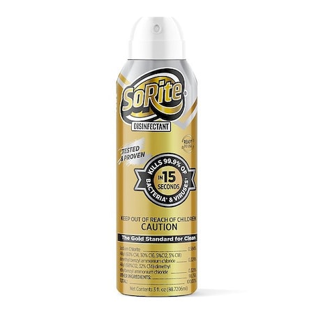 Disinfectant Cleaner, Aerosol Spray Can, Fresh, 24 PK