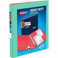 Heavy-Duty Dual Color 3 Ring Binder, 1/2
