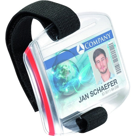 Card Holder, 4-1/4" L, Outdoor Secure, PK10