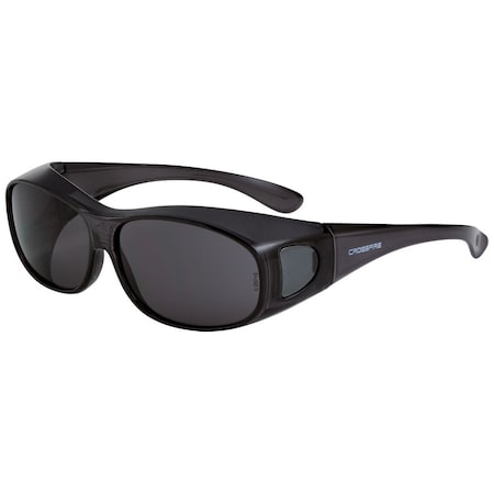 OG3, Safety Glasses, Smoke Lens, Frameless