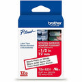 Label/Ribbon Cartridge, White, Gloss, 1/2 in W