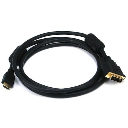 HDMI-DVI Cables, Black, 6 ft., 28AWG