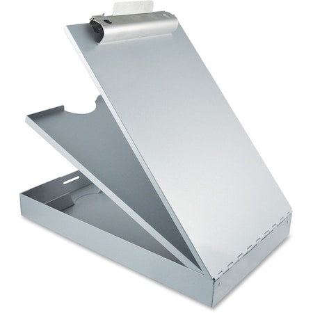 8-1/2" x 11" Portable Storage Clipboard 1-1/2", Silver