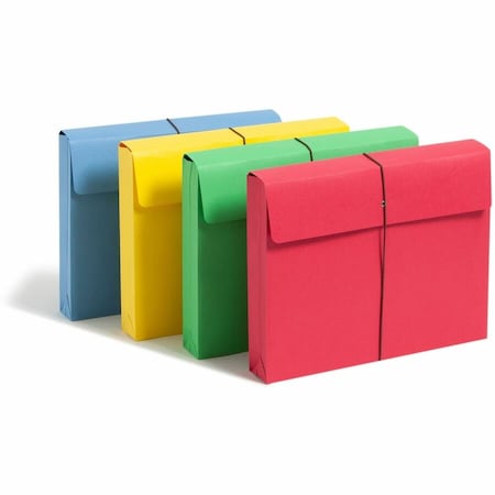 Expandable File Pockets, Paperboard, PK50