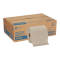 Pacific Blue Basic Hardwound Paper Towels, 1 Ply, Continuous Roll Sheets, 1, 000 ft, Brown, 6 PK