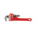 6" Heavy-Duty Straight Pipe Wrench, 3/4" Pipe Capacity, Red