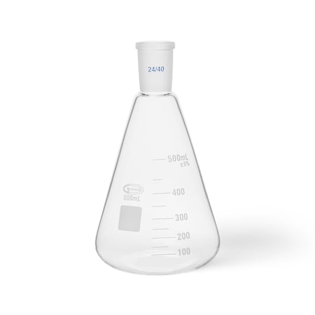 Erlenmeyer Flask, 500 mL, Conical, PK2