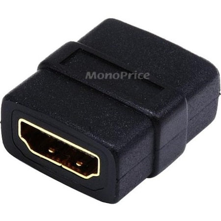 Cable Coupler, HDMI, Black, Straight