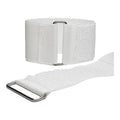 Cinch Strap, No Adhesive, 12 in, 1 in W, White, 10 PK