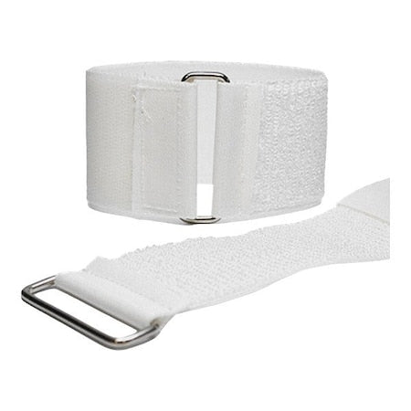 Cinch Strap, No Adhesive, 12 in, 1 in W, White, 10 PK