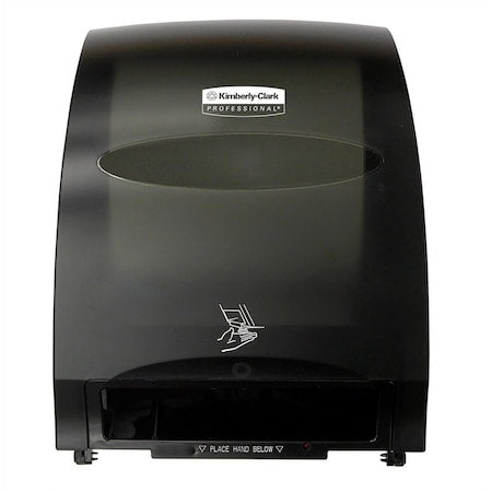 Automatic Hard Roll Towel Dispenser (48857), Smoke (Black), 12.70" x 15.76" x 9.57" (Qty 1)
